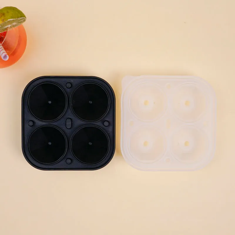 Floe Silicone 4-Cube Ice Mould - Black media 4