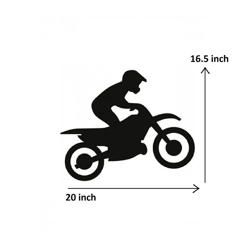 Biker Black Iron Wall Accent media 5