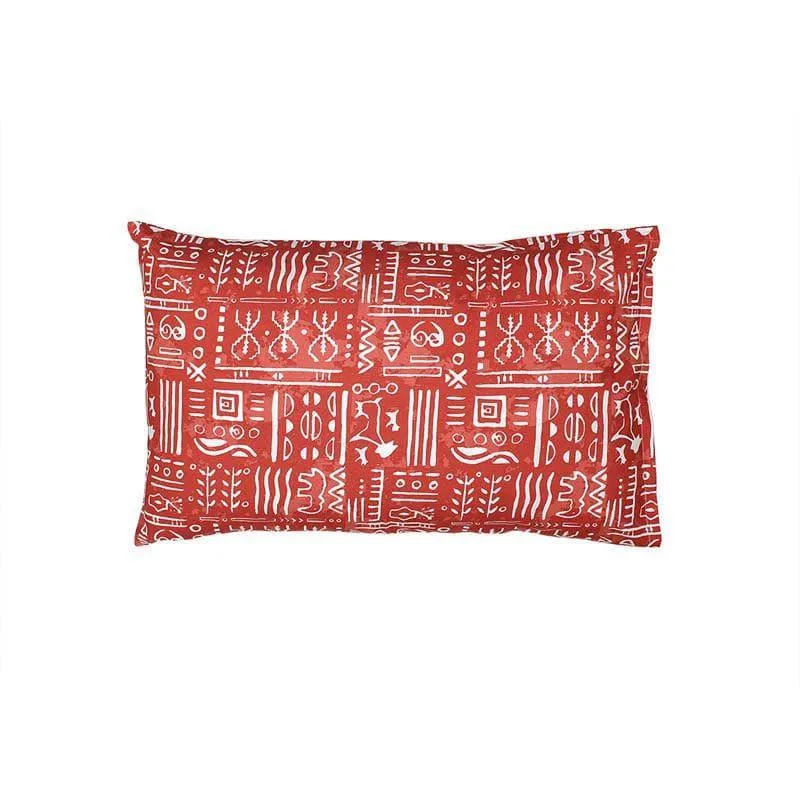 Gamathi Cotton Bedsheet (Red) - 144 TC media 4