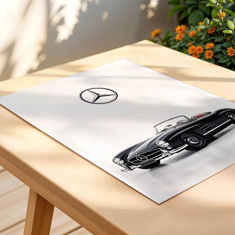 Classic Elegance Wall Poster - Black media 5