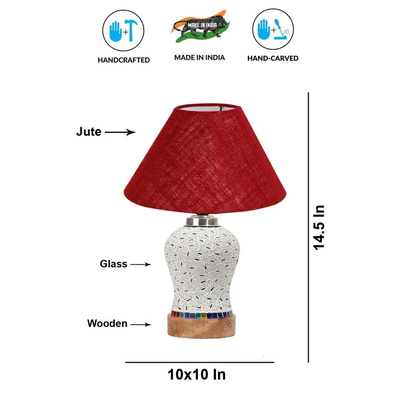 Calvora Wooden Table Lamp - Multicolor media 9