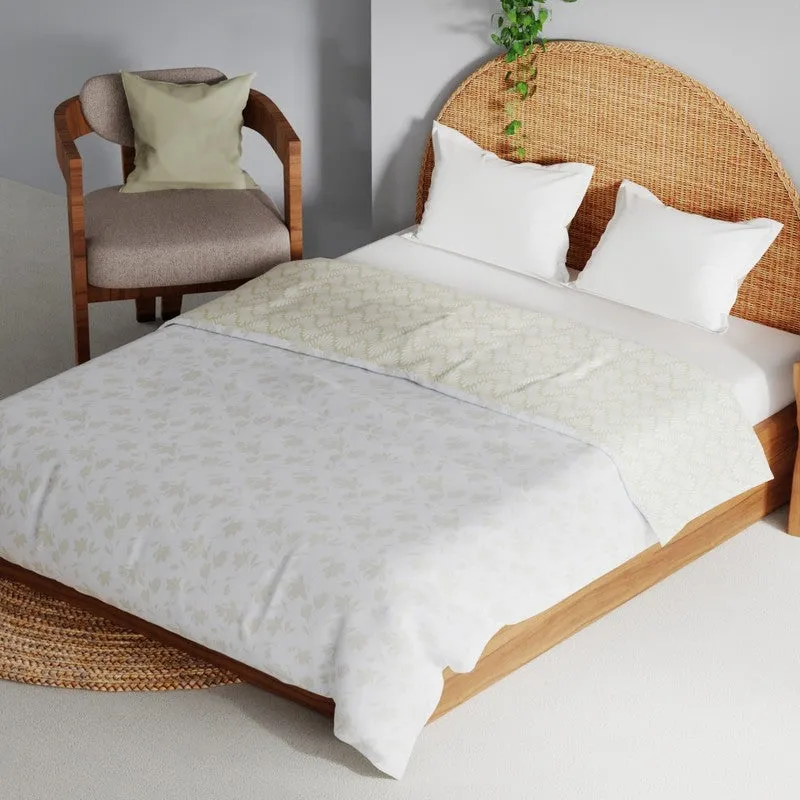 Jorvik Cotton Dohar - Brown,White media 1