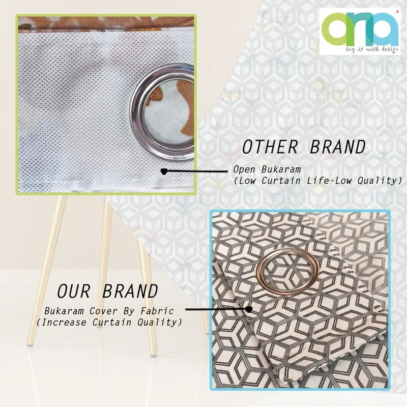 Soft Angles Cotton Curtain media 7