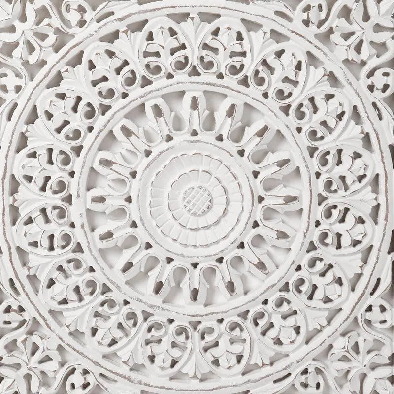 Ethnic Floral Wooden Wall Accent media 5