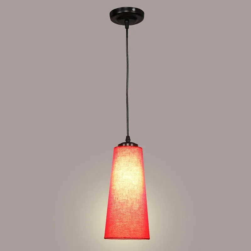 Solarae Metal Ceiling Lamp - Red media 6