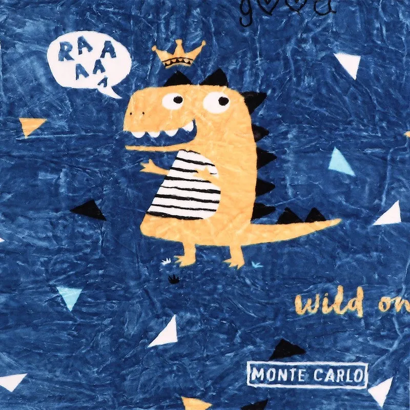 Monte Carlo Ocean Dino Kids Blanket - 600 GSM media 6