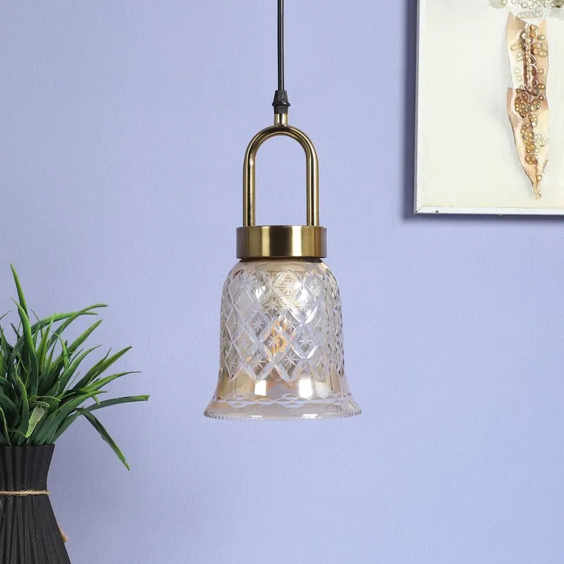 Auralis Texture Glass Ceiling Lamp media 3