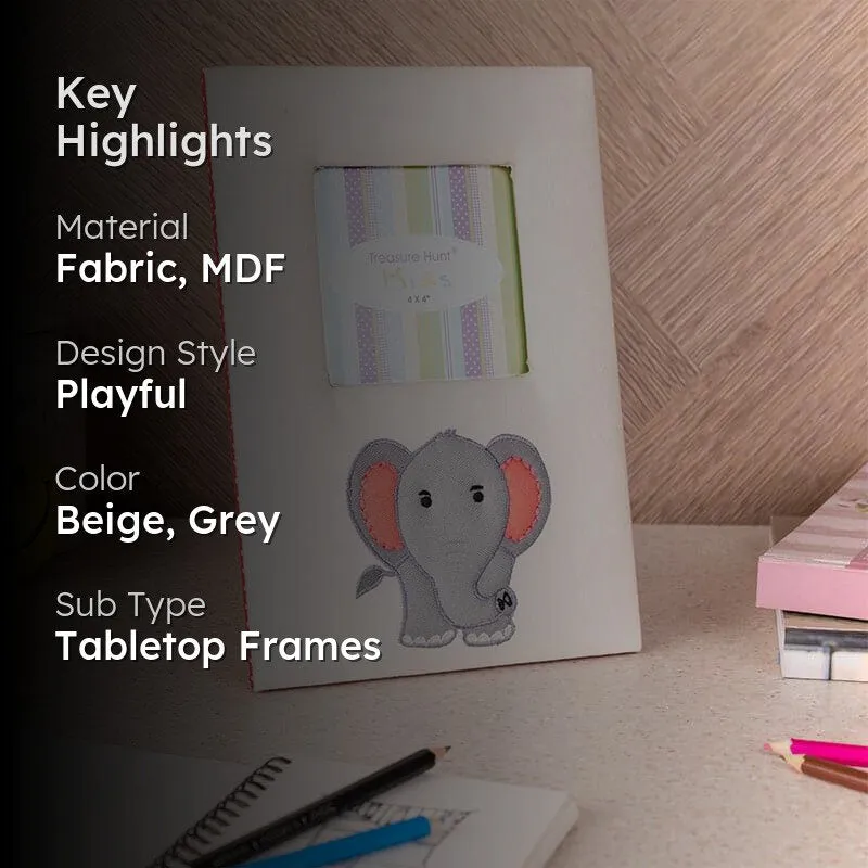 Jumbo Jude Photo Frame I - Elephant Collection media 2
