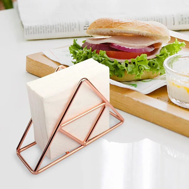 Trio Trail Napkin Holder (Copper) - Set Of Two media 3