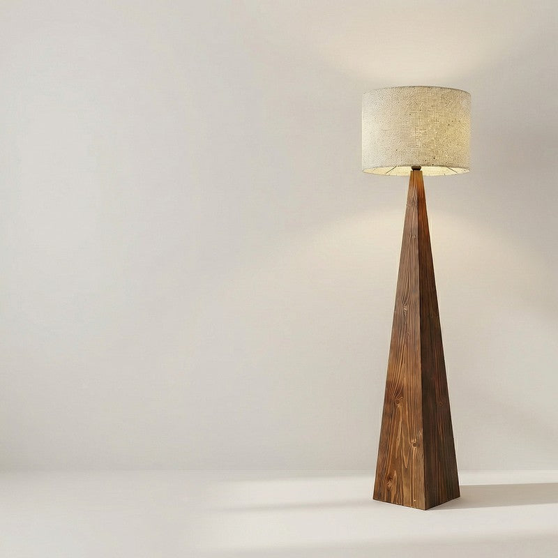 Gloriana Jute and Wood Floor Lamp media 8