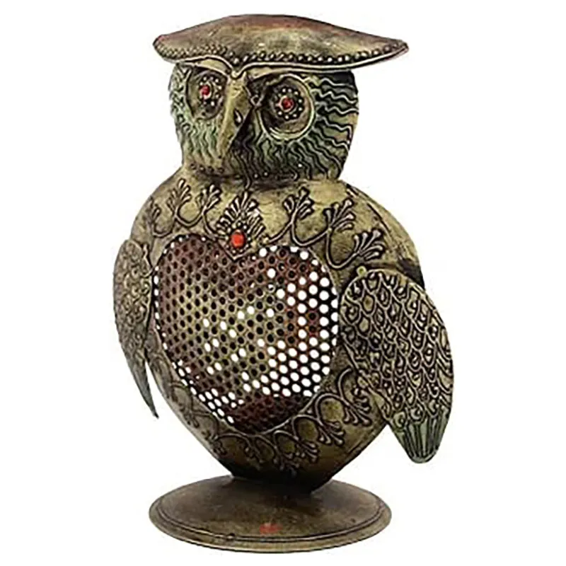 Noir Owlette Tea Light Holder media 3