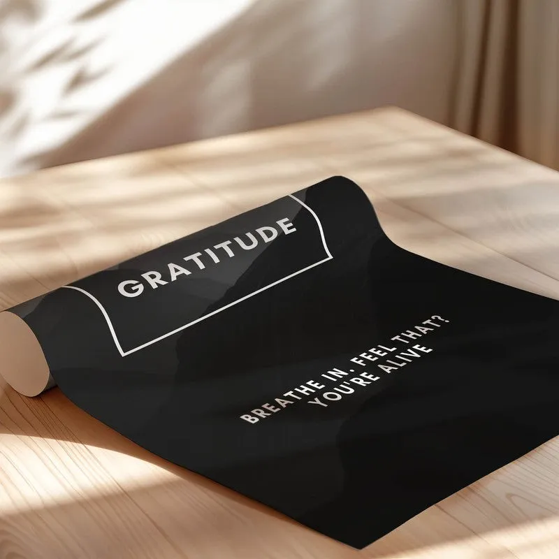 Gratitude Vibes Wall Poster media 7