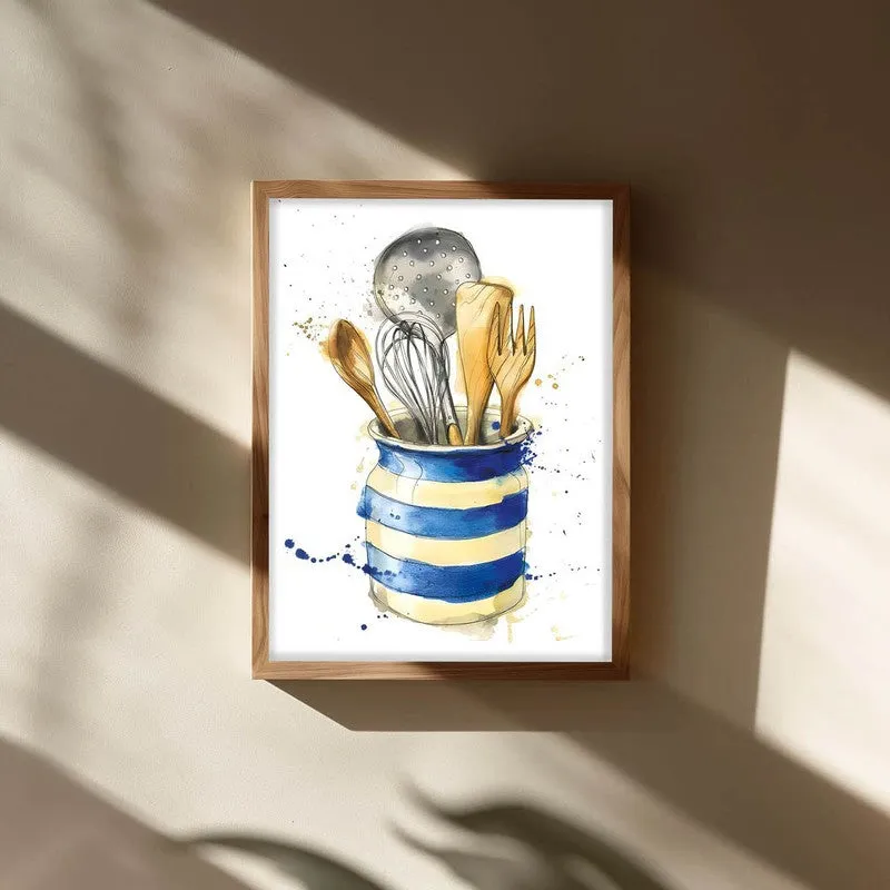 Spoon Studio Archival Canvas Wall Art - Brown media 3
