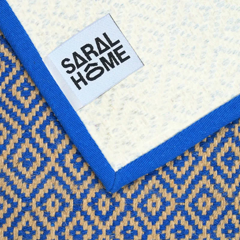 TerraTread Anti-Slip Jute Door Mats - Blue media 6