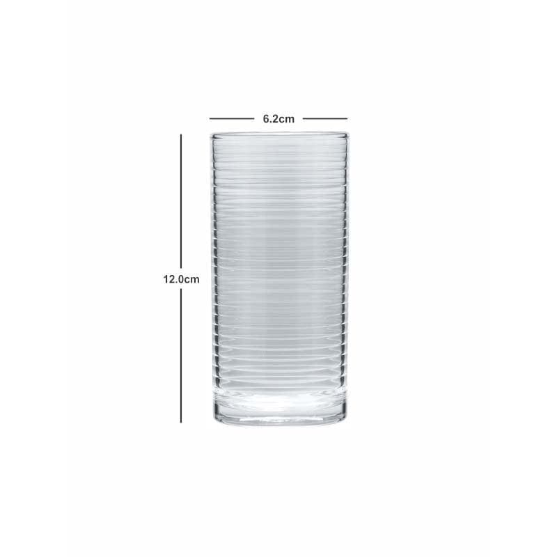Ripifo Glass Tumbler (250 ML) - Set Of Six media 6