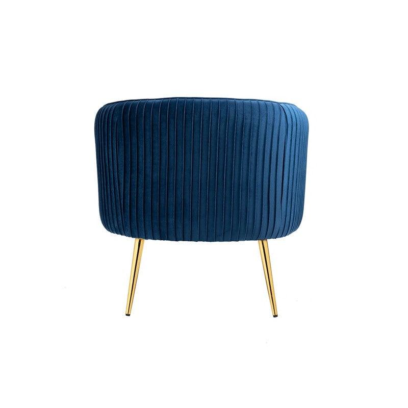 Leiser Accent Chair - Blue media 5