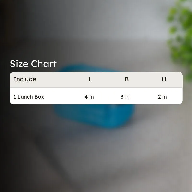 Arenda Microwave Safe Lunch Box (Light Blue) - 150 mL media 8