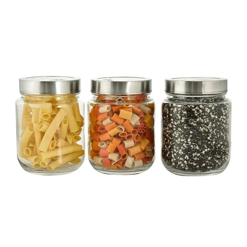 PurePantry Glass Jar (1000 mL Each) - Set Of Three media 6