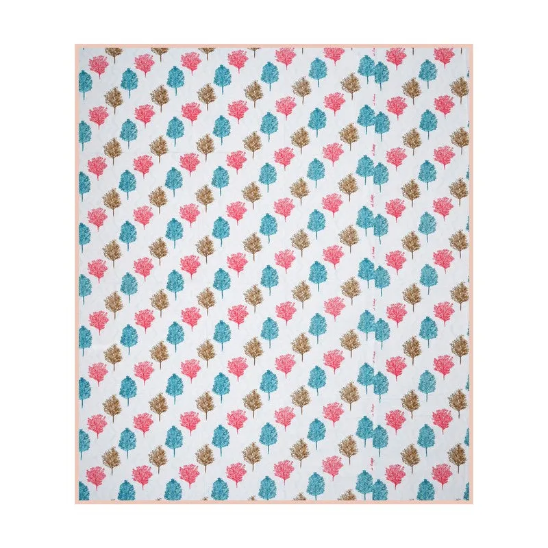 Quiet Bloom Cotton Dohar - 240 TC media 5