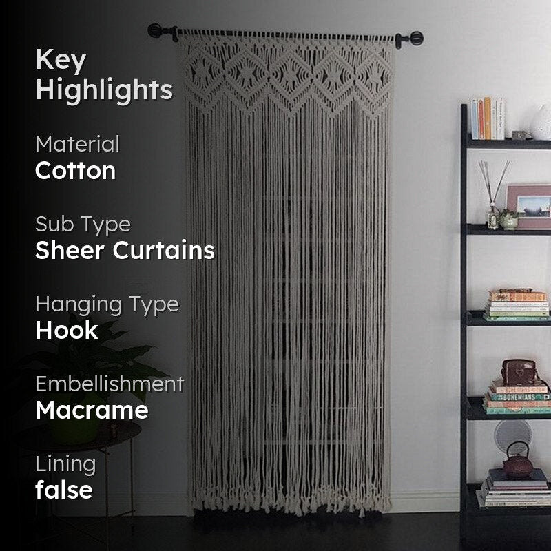 Milto Macrame Curtain media 2