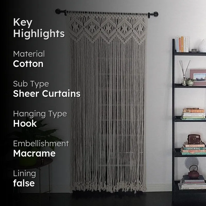 Milto Macrame Curtain media 2
