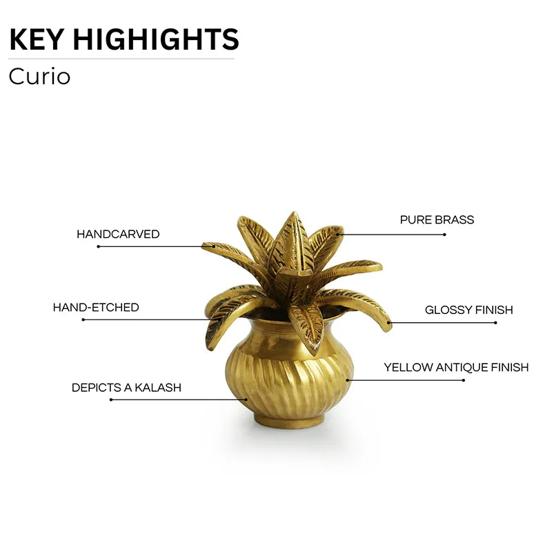 Amrutakumbha Brass Showpiece media 4