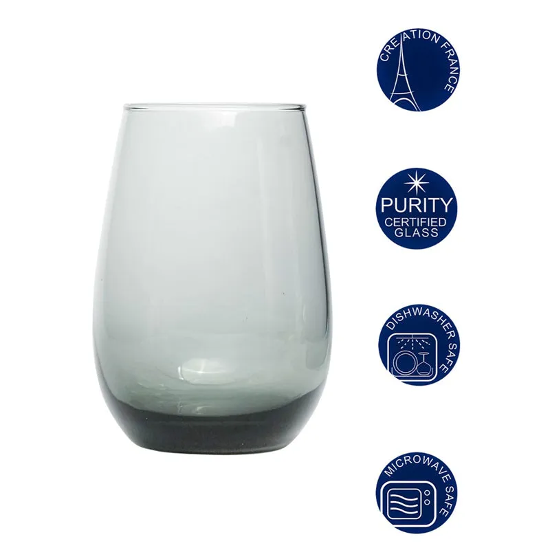 Luminarc Maine Glass (370 mL/Grey) - Set Of Six media 5