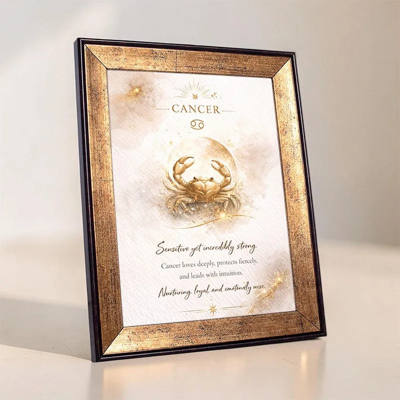 Cancer Zodiac Photo Frame media 6