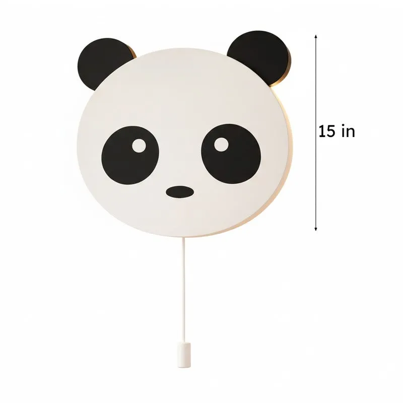 Panda Battery Operated MDF Wall Lamp media 11