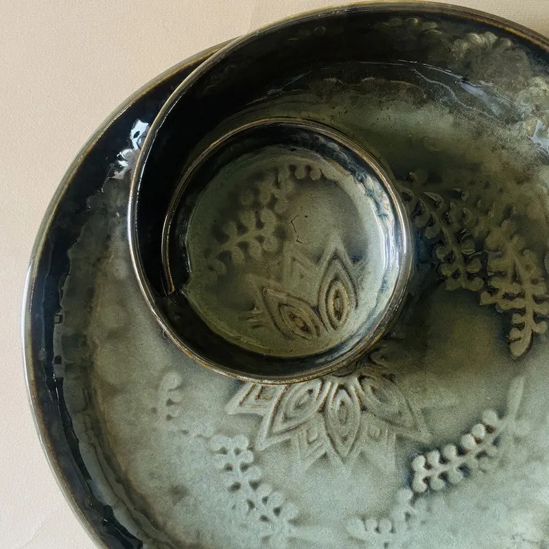 Ceramic Chip & Dip Platter media 6
