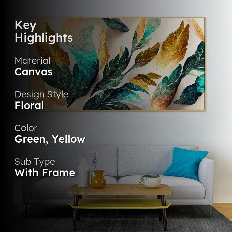 Letto Abstract Wall Painting media 2