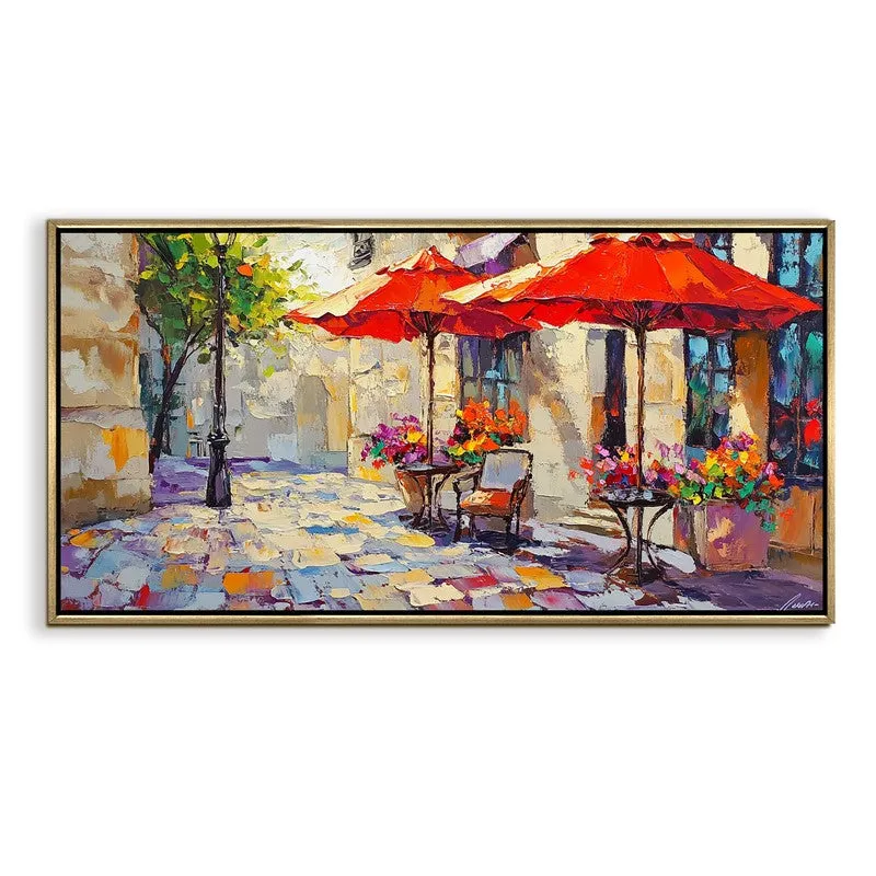 Bloomshade Canvas Wall Painting With Frame media 3