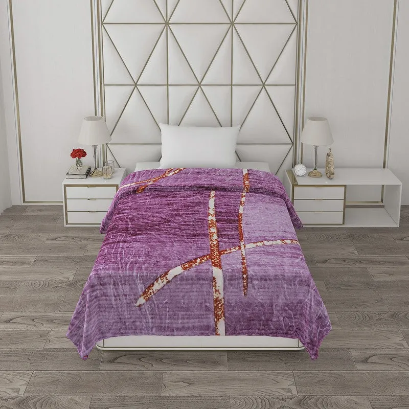 Monte Carlo Lavender Dreamscape Blanket - 550 GSM media 3
