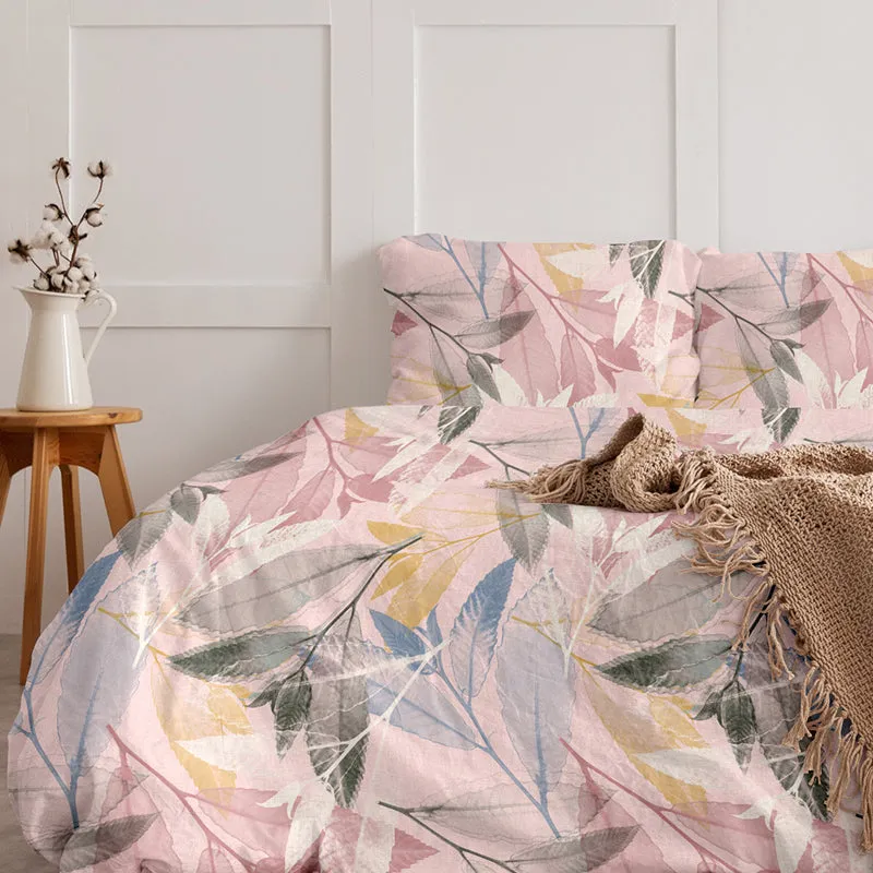 Sprintime Fitted Cotton Bedsheet - 300 TC media 5