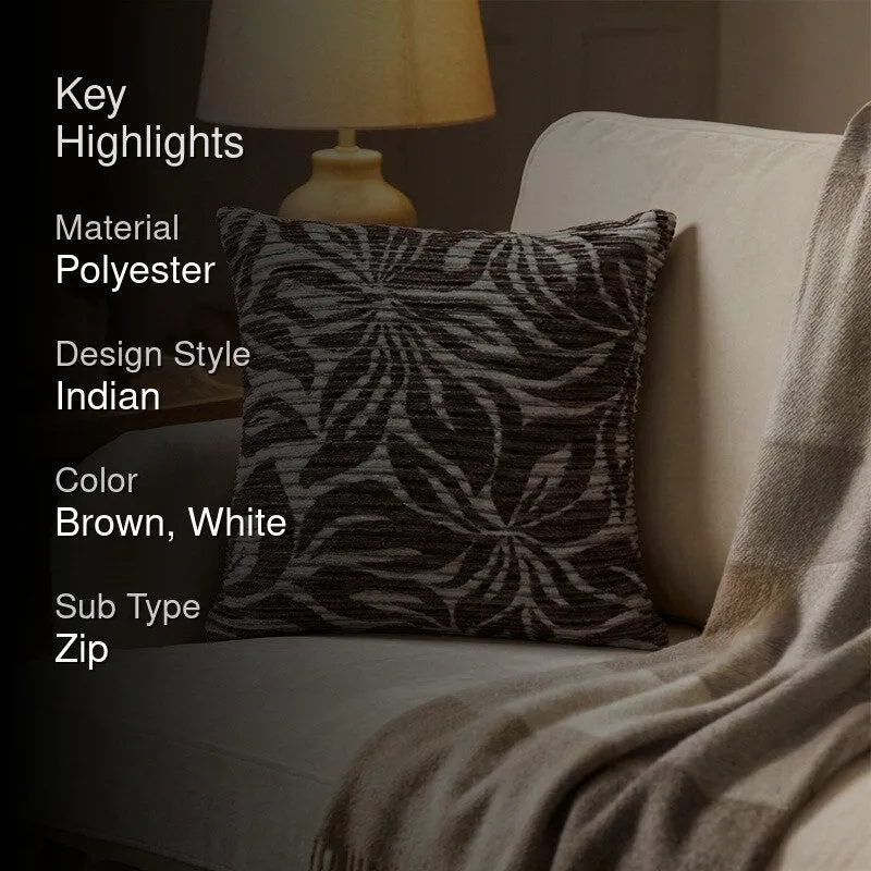 PetalReverie Cushion Cover - Coffee media 2