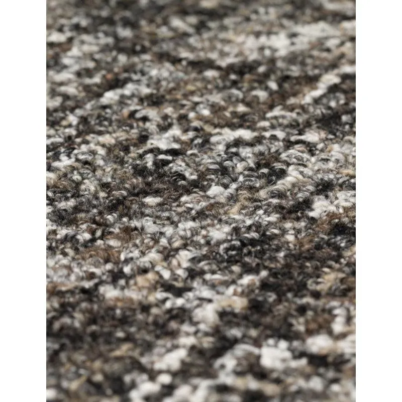 Osman Hand Tufted Wool Rug - Black & Brown media 4