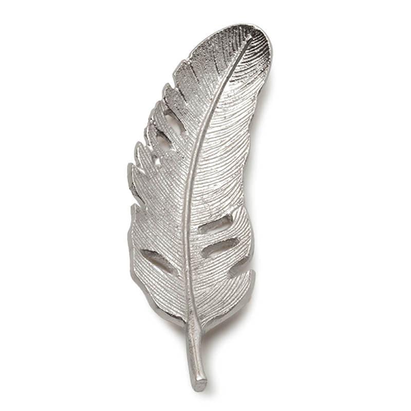 Silver Feather Decorative Tray media 4