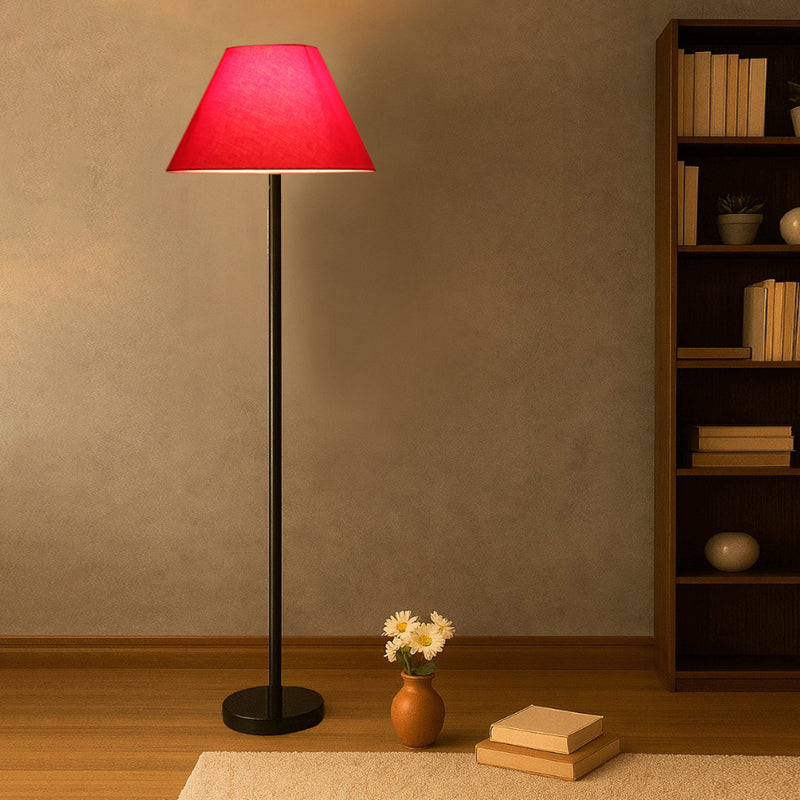 Cotin II Rodin Floor Lamp - Red