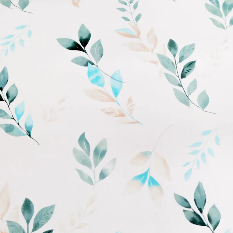 Willow Floral Cotton Bedsheet (Sea Green) - 180 TC media 6