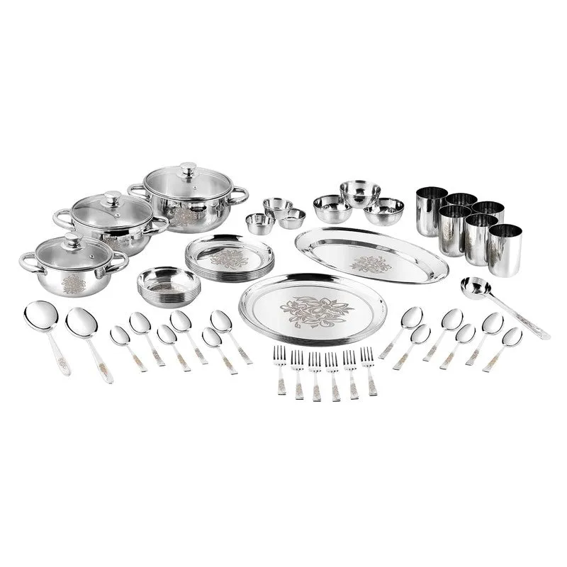 Kraft Xelvia Xelina Dinner Set - 58 Piece Set media 4