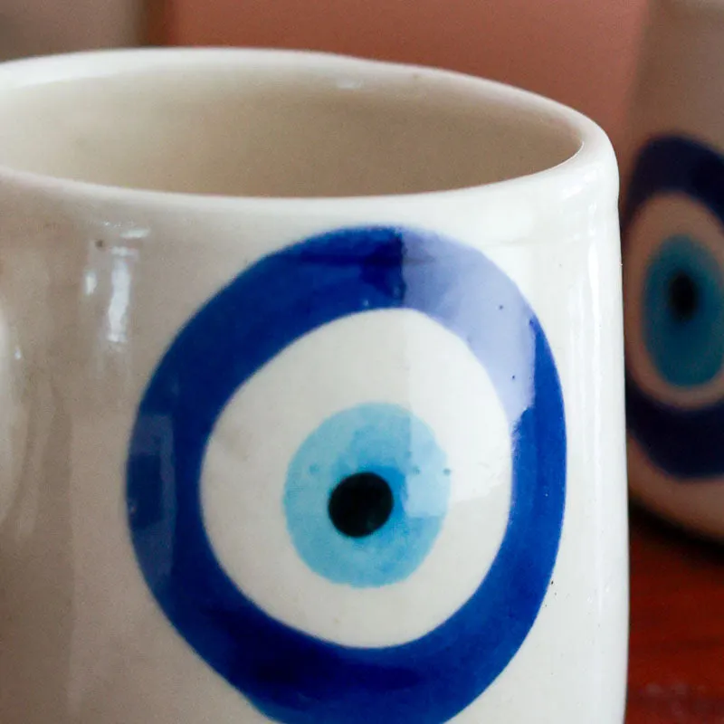 Eyespresso Ceramic Coffee Mug (400 mL Each) - Set of Two media 5