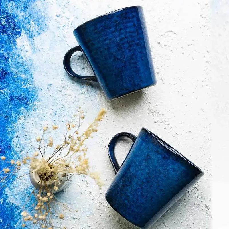 Zoda Ceramic Tea Cup (240 mL Each) - Set of Two media 1