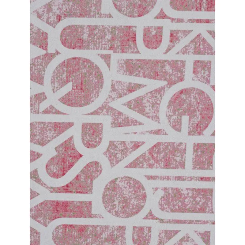 Alphabet Troop Carpet - Pink media 6