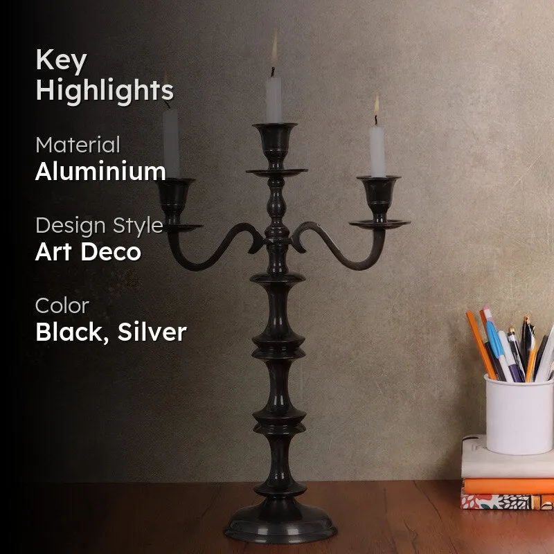 Golden Radiance Candle Holder media 2