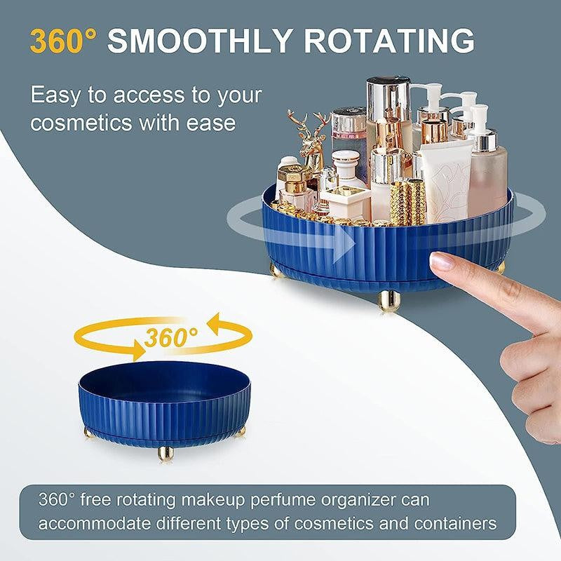 Bits & Bliss Revolving Desk Organizer - Blue media 3