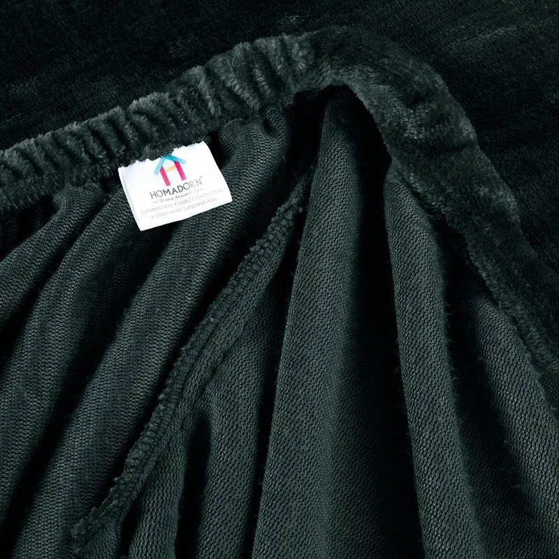 Casselle Velvet Bedsheet (Grey) - 300 GSM media 3