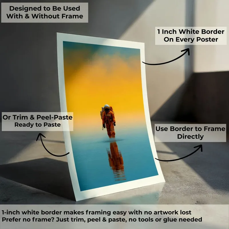 Astronaut Dreamscape Wall Poster media 10