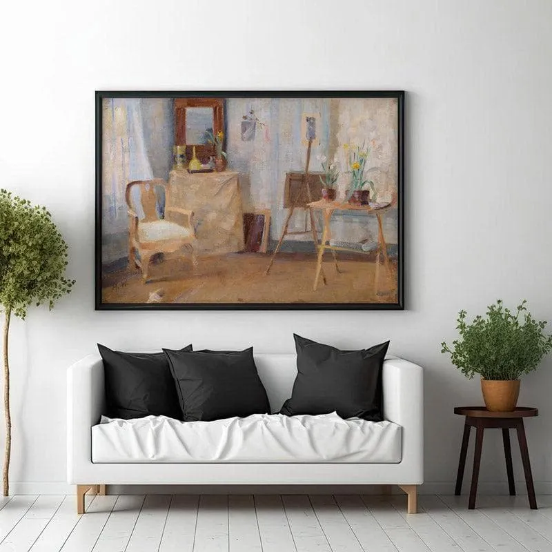 Atelier Canvas Wall Painting - Black Frame media 3
