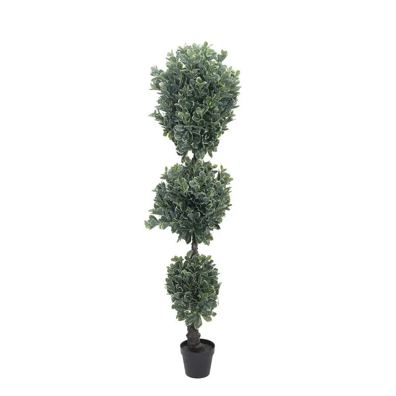 Verdure Touch Artificial Plant With Black Plastic Pot - 5.9 ft media 5