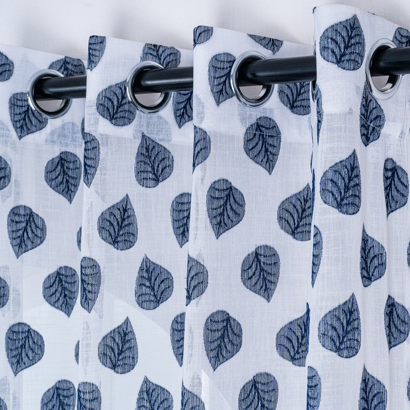 Zorelle Artistic Floral Curtain - Set Of Two media 7